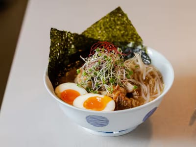 A bowl of ramen